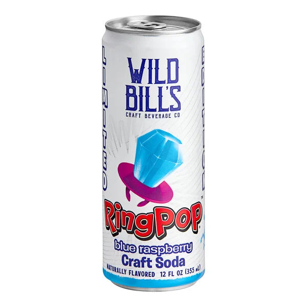 WILD BILLS RING POP BLUE RAS 12/12 OZ