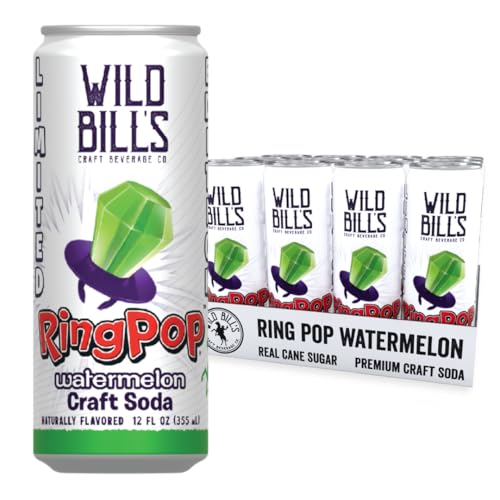 WILD BILLS RING POP WMELON 12/12 OZ