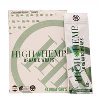 HIGH HEMP ORGANIC WRAPS 25 CT