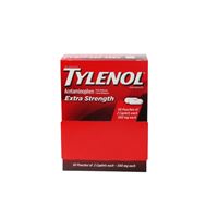 TYLENOL EXTRA SRTENGTH 50 CT