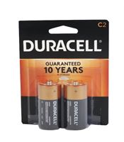 DURACELL C 2 PK 8 CT