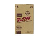 RAW TIPS WIDE HEMP & COTTON  50CT