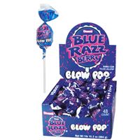 BLOW POP BLUE RAZZBERRY 48 CT