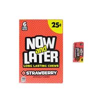 NOW&LATER STRAWBERRY PP25C 12 CT