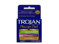 TROJAN PLEASURE PACK 6/3 CT