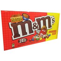 M & M PEANUT BUTTER KG SIZE 24 CT
