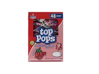 TOP POPS STRAWBERRY 48 CT