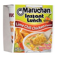 MARUCHAN LIME CHILI WITH CHICKEN 12 CT