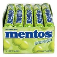 MENTOS GREEN APPLE 15 CT