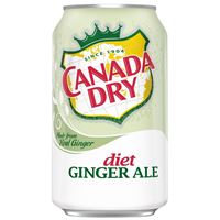 CANADA DRY GINGER ALE DIET 12/12 OZ