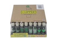 CLIPPER LIGHTERS GREEN LEAVES 20 48 CT