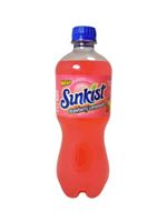 SUNKIST STRAW/LEMONADE 24/20 OZ