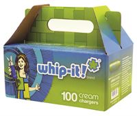 WHIP-IT BRAND CREAM CHARGERS 100/6 CT
