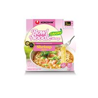 NONG SHIM BOWL NOODLE SHRIMP 12 CT