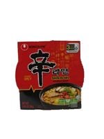 NONG SHIM BOWL NOODLE SPICY CHICKEN 12 CT