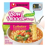 NONG SHIM BOWL NOODLE LOBSTER 12 CT