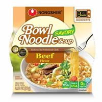 NONG SHIM BOWL NOODLE BEEF 12 CT