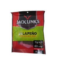 JACK LINK'S JALAPENO BEEF JERKY 8/3.25 OZ