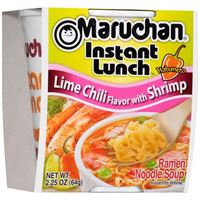 MARUCHAN LIME CHILI WITH SHRIMP 12 CT