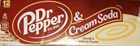 DR PEPPER CREAM 12/12 OZ