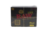 RAW CLASSIC BLACK TIP 50/50CT