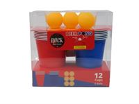 ROCK BEER PONG 12 CT