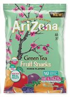 ARIZONA GREEN TEA FRUIT SNACKS 12/5 OZ