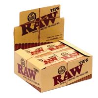RAW CLASSIC WIDE PRE ROLLED TIPS 20 CT
