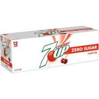 7 UP CHERRY ZERO SUGAR 12/12 OZ