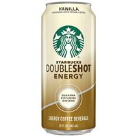 STARBUCKS VANILLA DOUBLE SHOT 12/15 OZ