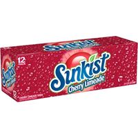 SUNKIST CHERRY LIMEADE 12/12 OZ