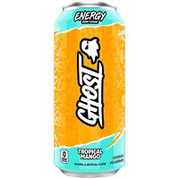 GHOST ENERGY TROPICAL/MANGO 12/16 OZ