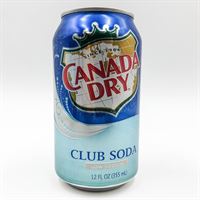 CANADA DRY CLUB SODA 24/12 OZ