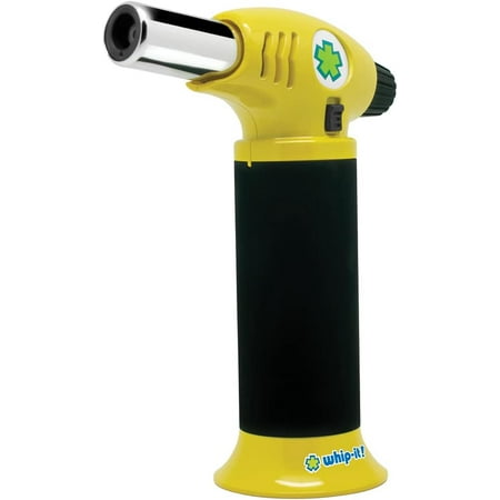 WHIP-IT ION TORCH YELLEW & BLACK RUBBERIZED 1 CT
