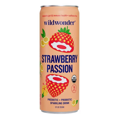 WILDWONDER SPRKN STRAWBERRY PASSION 12/12 OZ