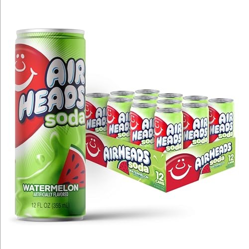 AIRHEADS SOUR SODA WATERMELON 12/12 OZ