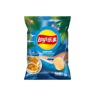 LAY'S ROASTED GARLIC OYSTER 4 OZ