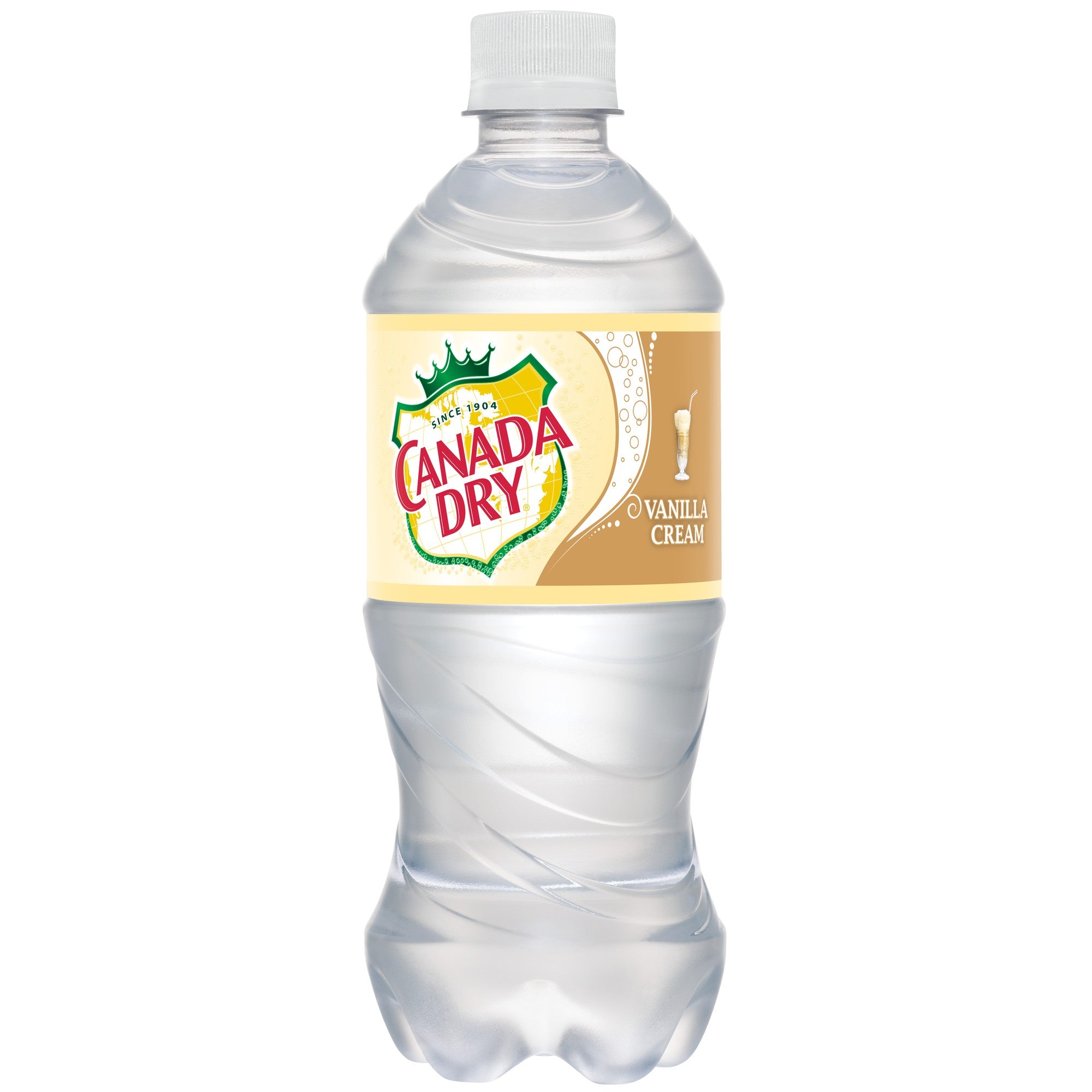 CANADA DRY VANILLA CREAM 24/20 OZ