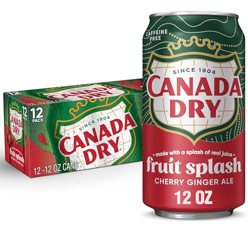 CANADA DRY FRUIT SPLSH CHERRY 12/12 OZ
