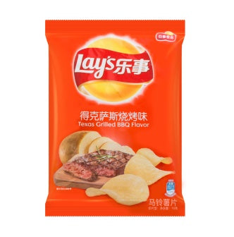 LAY'S TEXAS GRILLED BBQ 4 OZ